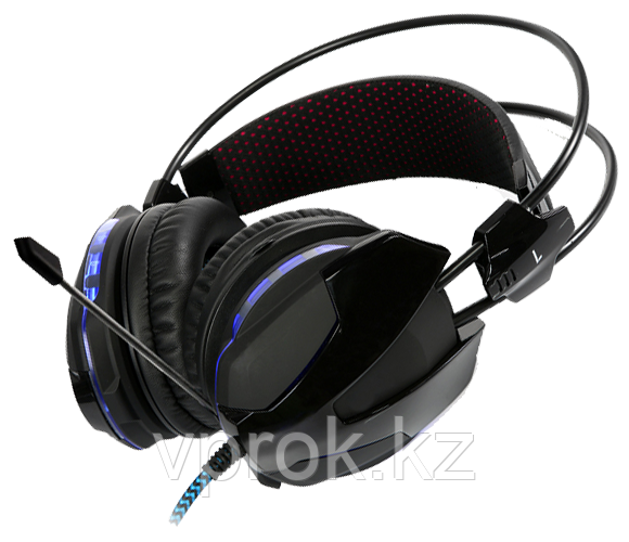 Наушники "Gaming Headphones+ microphone Cobra-705,Ø50mm,32Ω ± 1%,20~20kHz,110 dB±3dB,2,5 meters" - фото 2 - id-p38761121