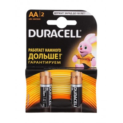 Батарейки пальчиковые Дюрасэл - Duracell NH Basic AA 2шт
