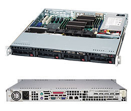 Корпус серверный Supermicro CSE 813-MFTQ-520CB