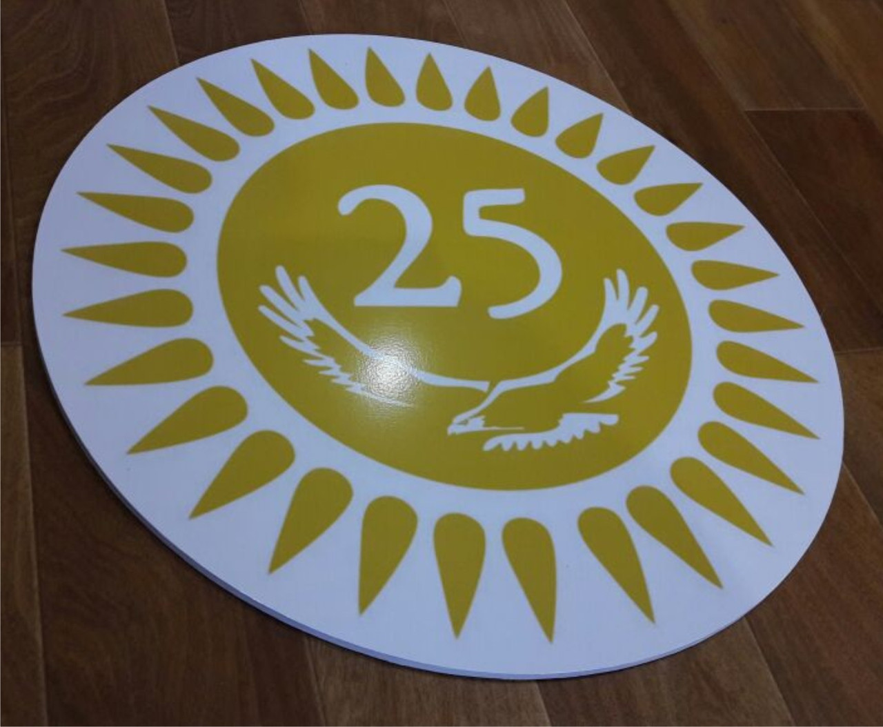 Логотип 25летия Независимости Казахстана