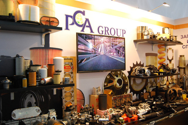 Самый большой ассортимент запасных частей на ежегодной выставке MiningWorld 2016 представила компания PCA Group.