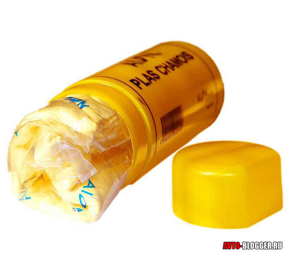 Тряпка для авто замшевая протирочная
