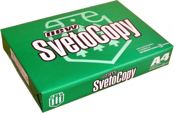 Бумага А4, SvetoCopy 80 г/м2, класс С, 500л, белизна 146 CIE, Яркость ...