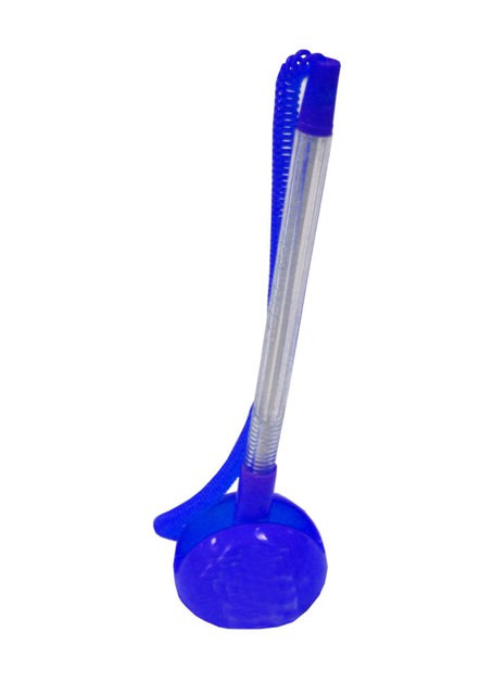 Ручка шариковая на подставке, синяя Foska - фото 1 - id-p38798178