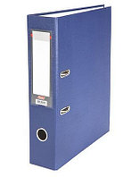 Папка-регистратор "Eco" А4 с бок. карманом, 70мм, т.-синий