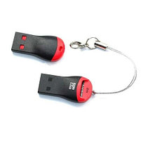 USB 2.0 MicroSD/TF CARD READER V-T USCR0045, фото 2