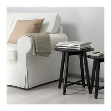 Комплект столов КРАГСТА 2 шт   черный ИКЕА, IKEA, фото 2