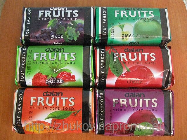 Мыло туалетное Dalan Fruits 150гр