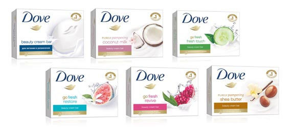 Мыло туалетное Dove 100гр