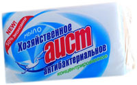 Мыло хозяйственное Аист 60% антибактериальное 200гр
