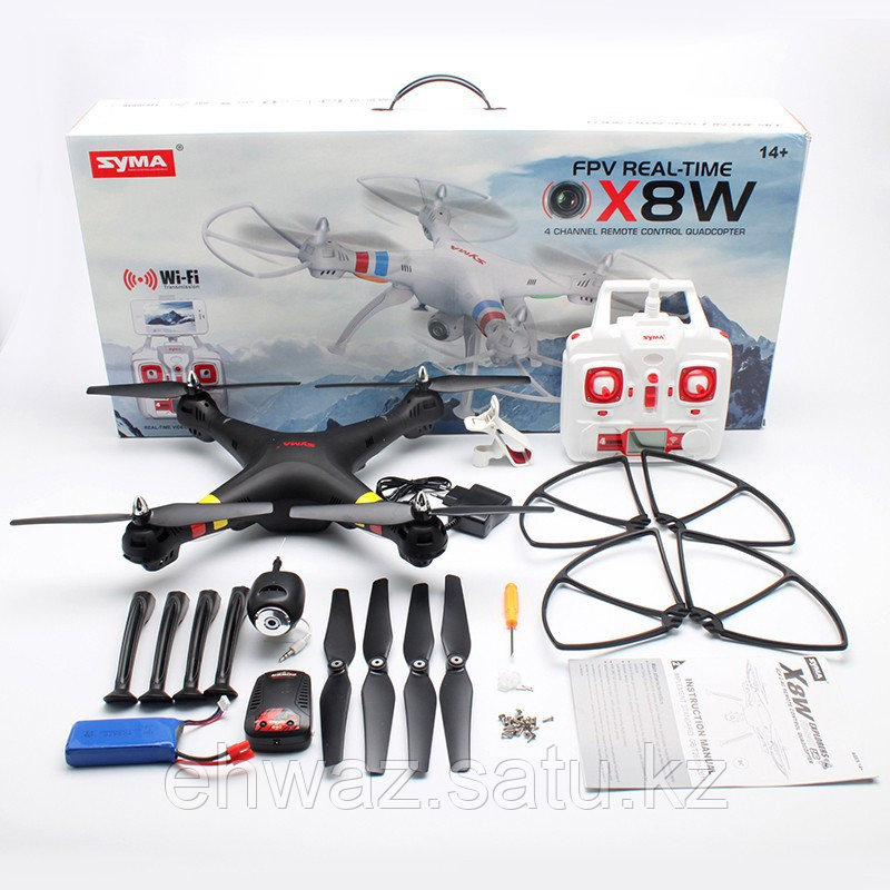 Квадрокоптер Syma X8W FPV с HD камерой RTF 500 мм.