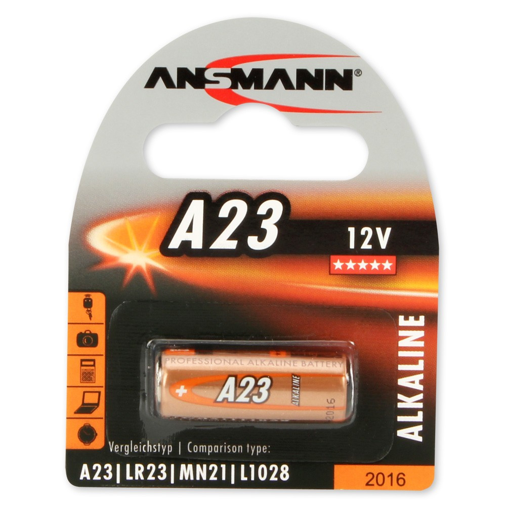 Элемент питания 23A ANSMANN (1 шт в блистере)
