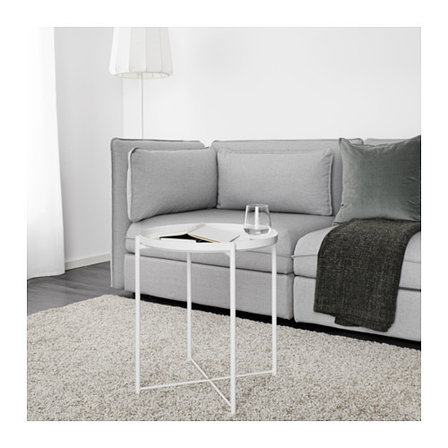 Стол сервировочный ГЛАДОМ белый ИКЕА, IKEA, фото 1