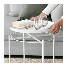 Стол сервировочный ГЛАДОМ белый ИКЕА, IKEA, фото 2