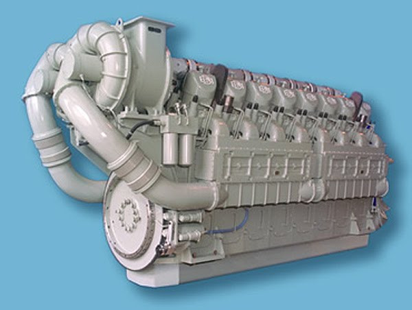 Коленвал двигателя EMD, турбокомпрессор двигателя EMD, фото 1