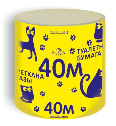 Туалетная бумага 40метров