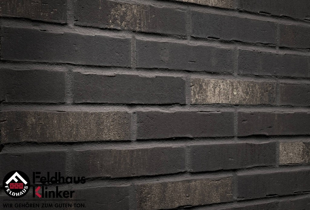 Клинкерная плитка "Feldhaus Klinker" для фасада и интерьера R739 vascu vulcano blanca, фото 1