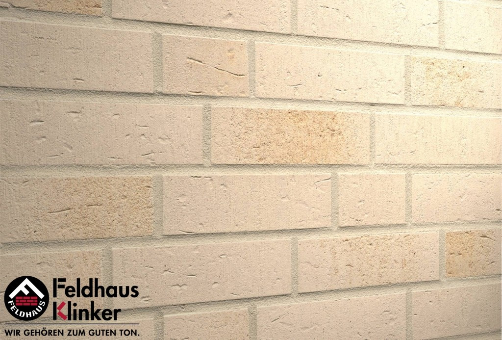 Клинкерная плитка "Feldhaus Klinker" для фасада и интерьера R757 vascu perla linara, фото 1