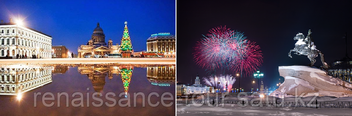 Экскурсионные туров в Санкт-Петербург на Новый год и Рождество!
