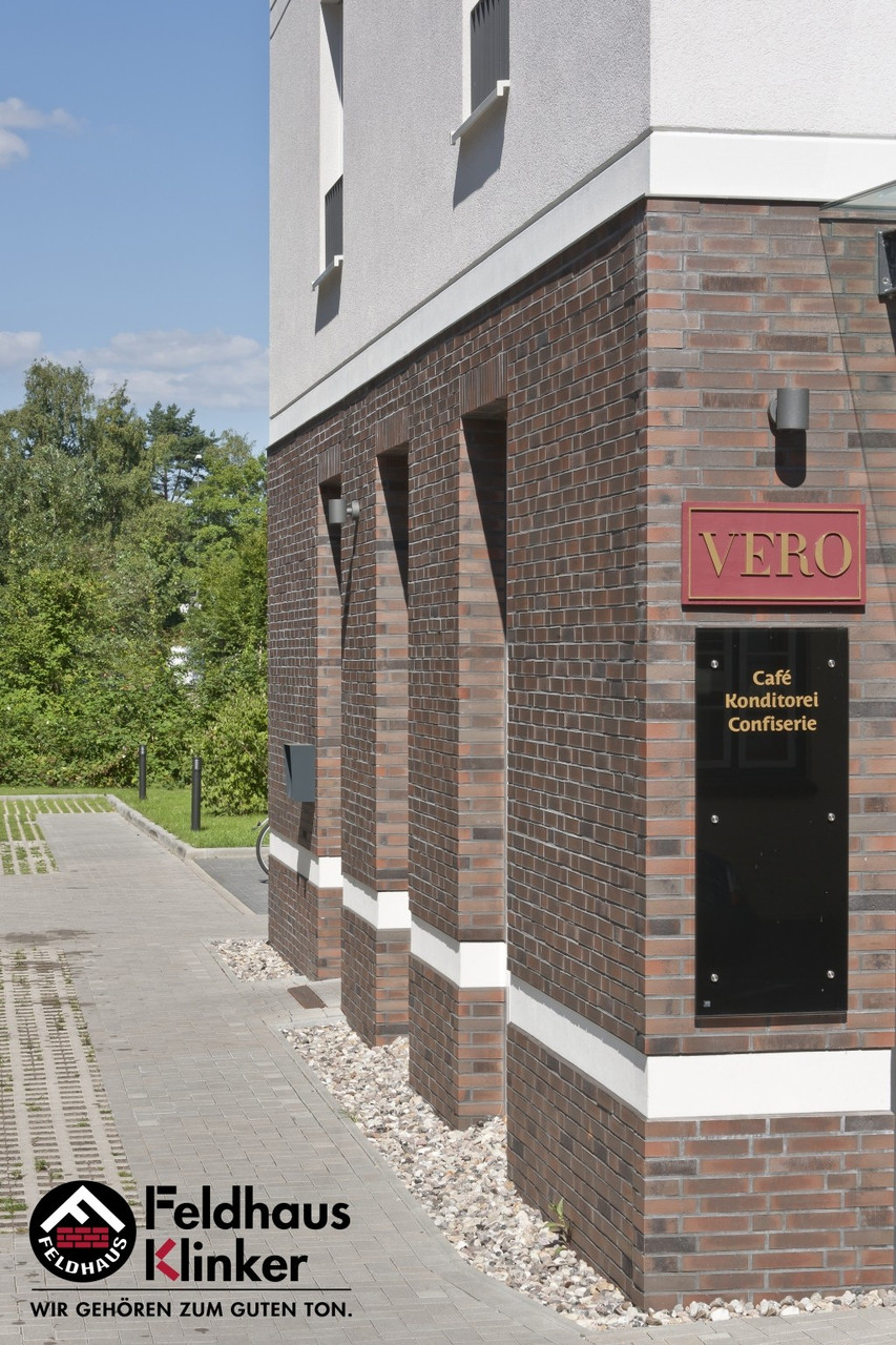 Клинкерная плитка "Feldhaus Klinker" для фасада и интерьера R882 baro ardor carbo - фото 4 - id-p38841236