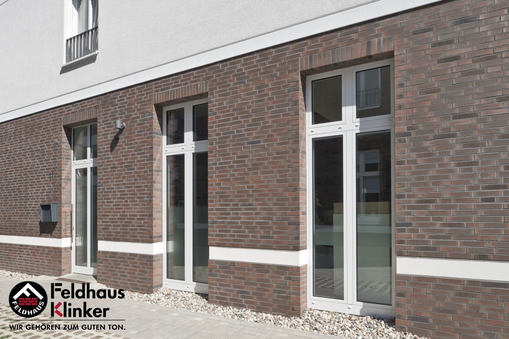 Клинкерная плитка "Feldhaus Klinker" для фасада и интерьера R882 baro ardor carbo - фото 3 - id-p38841236