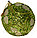 Набор новогодних елочных шариков зеленые 6 шт. А 410, фото 2