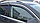 Ветровики ( дефлекторы окон ) Lexus NX 2014+ с хромированным молдингом, фото 2