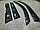 Ветровики ( дефлекторы окон ) Nissan X-TRAIL (T31) 2007-2013 с креплениями OEM, фото 4
