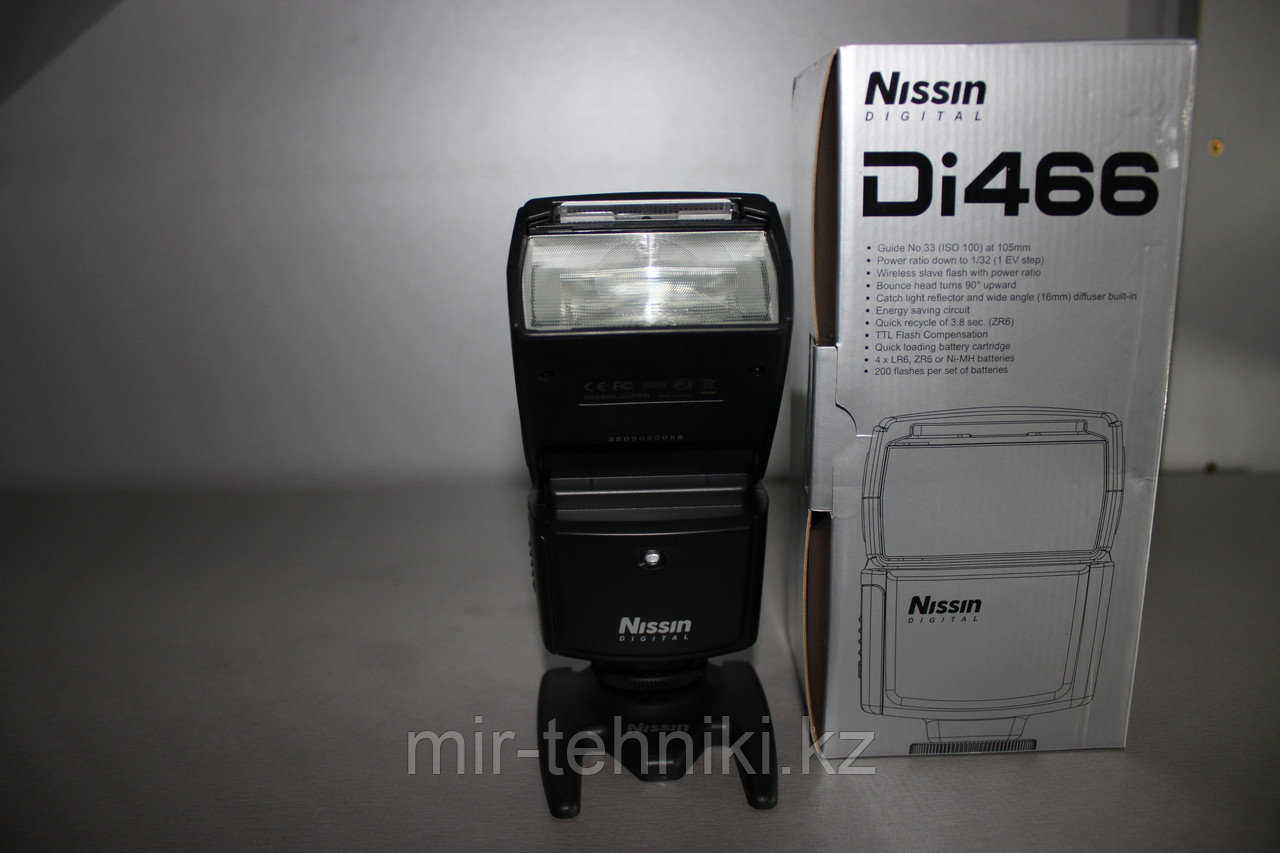 Вспышка Nissin Di-466 for Nikon - фото 2 - id-p1946013