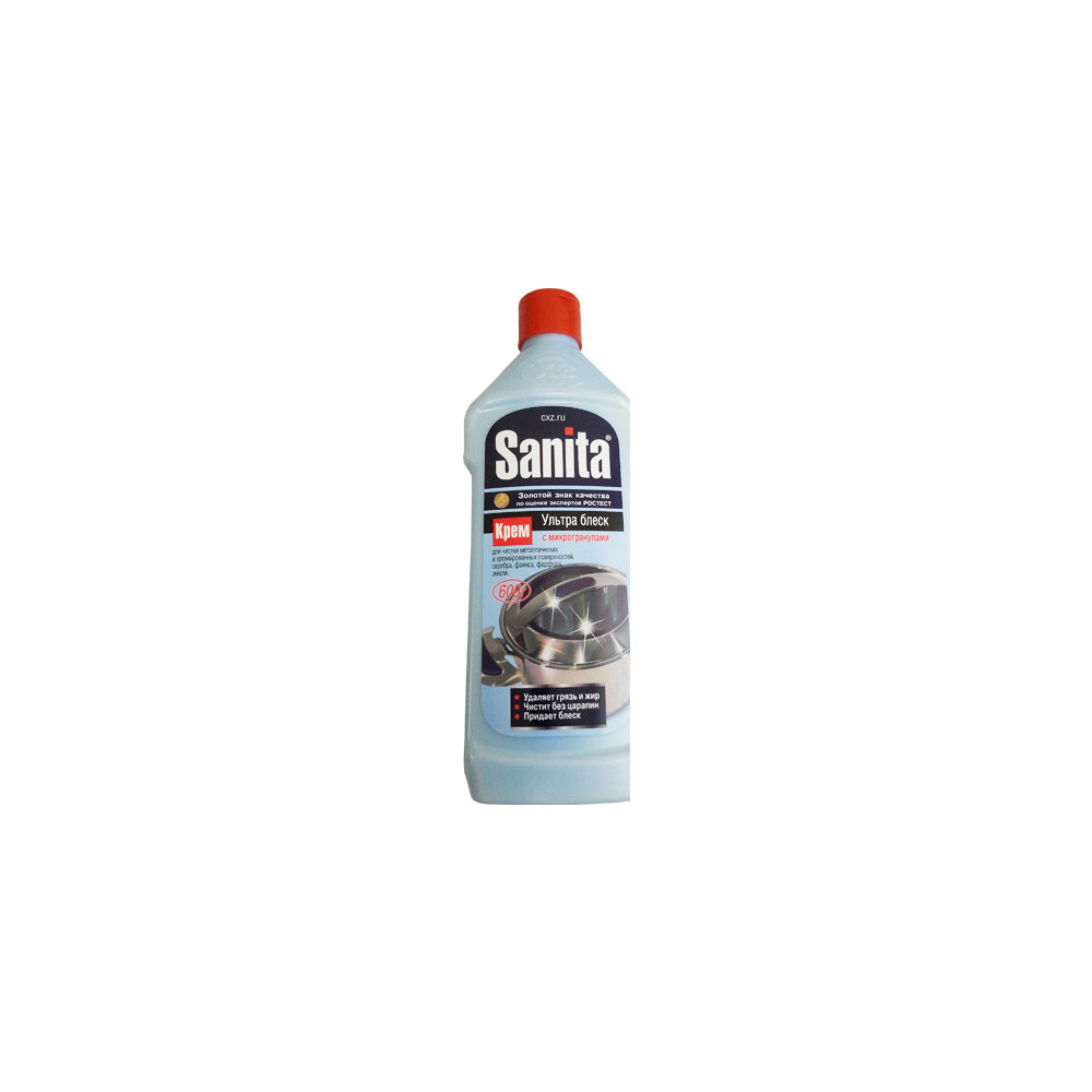 Чистящее для стеклокерамики Sanita 600гр
