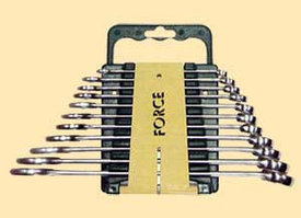 Набор ключей FORCE комбинированных (8 - 22 мм) 11 предметов