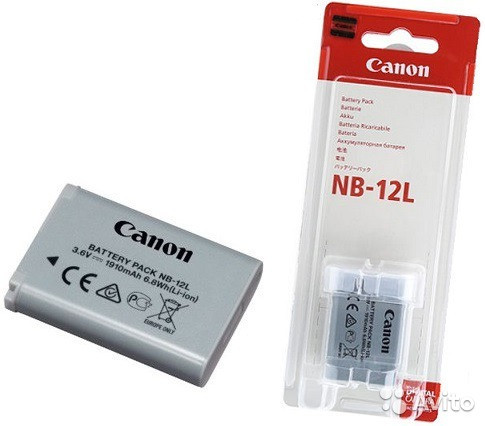 Аккумулятор CANON NB-12L