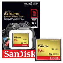 SanDisk Extrime 16GB CF 120MB/s 