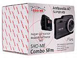 Авто видеорегистратор с антирадаром Sho-Me Combo Slim Signature Ambarella A12 - фото 3 - id-p39046151