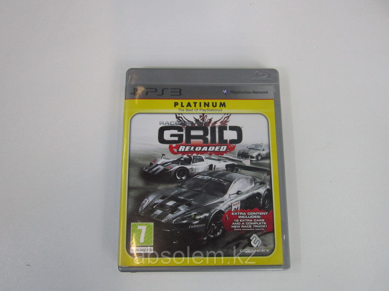 Игра для PS3 Grid Reloaded Race Driver (вскрытый)