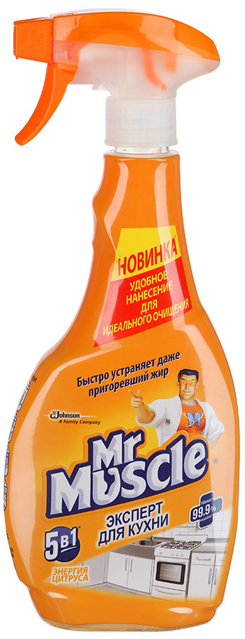 Средство Mr Muscle эксперт для кухни Энергия цитруса 500 мл