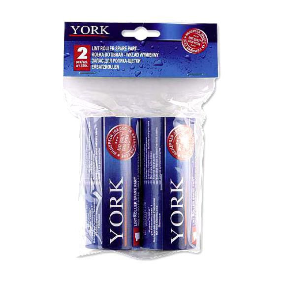 Ролик для одежды York 2шт запаска