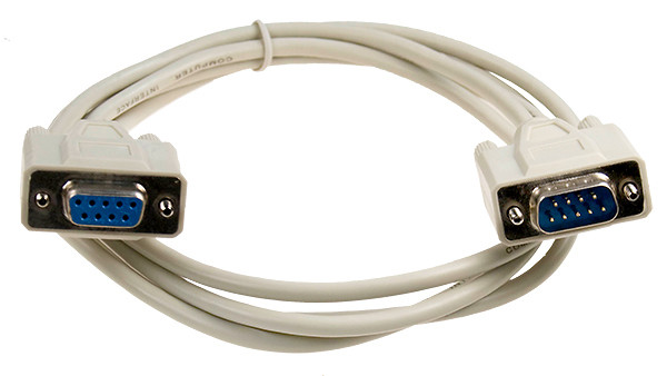 кабель COM RS232  DB9 для компьютеров, ресиверов и принтеров, 9M/9F  RS232  1.3м