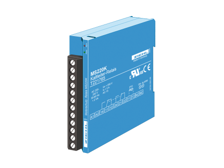 MS220 K 221761 — PTC-резисторное реле. Симплексная цепь РТС , ATEX соответствует стандарту 94/9/EC