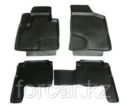 Коврики в салон Hyundai Santa Fe II (10-) (полимерные) L.Locker