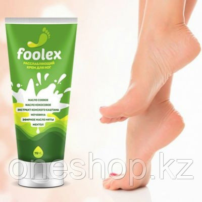 Крем Foolex от трещин на пятках