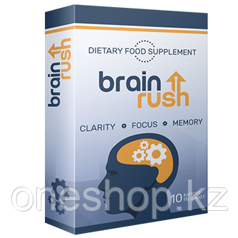 Препарат BrainRush для усиления мозговой активности