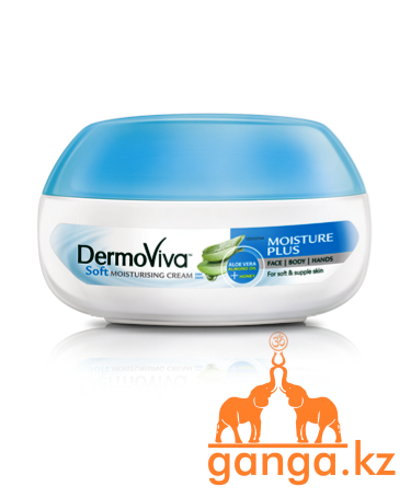 Крем для лица и тела Увлажнающий (DermoViva Soft Moisturising Cream DABUR), 140 мл