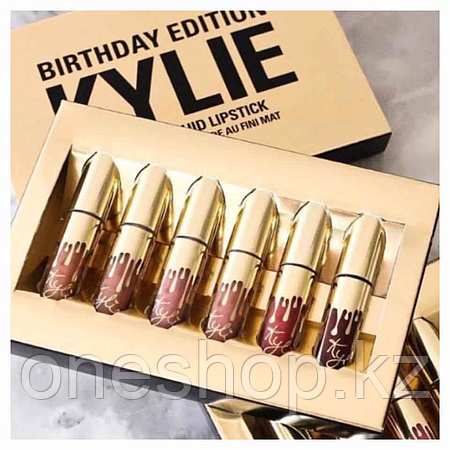 Набор помады Kylie Birthday Edition (6 цветов)