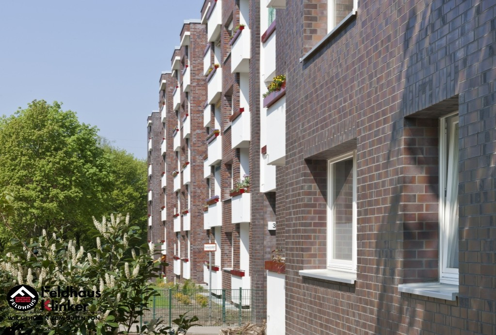 Клинкерная плитка "Feldhaus Klinker" для фасада и интерьера R561 carbona carmesi maritimo - фото 10 - id-p39071547