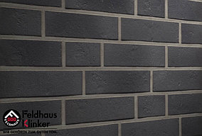 Клинкерная плитка "Feldhaus Klinker" для фасада и интерьера R717 accudo geo ferrum