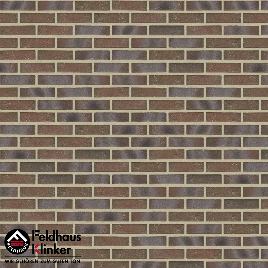 Клинкерная плитка "Feldhaus Klinker" для фасада и интерьера R721 accudo cerasi maritim - фото 3 - id-p39071793