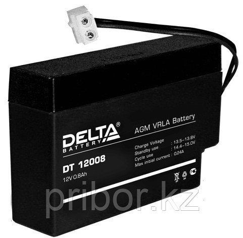 DELTA DT 12008 Аккумулятор 12V  - 0.8A