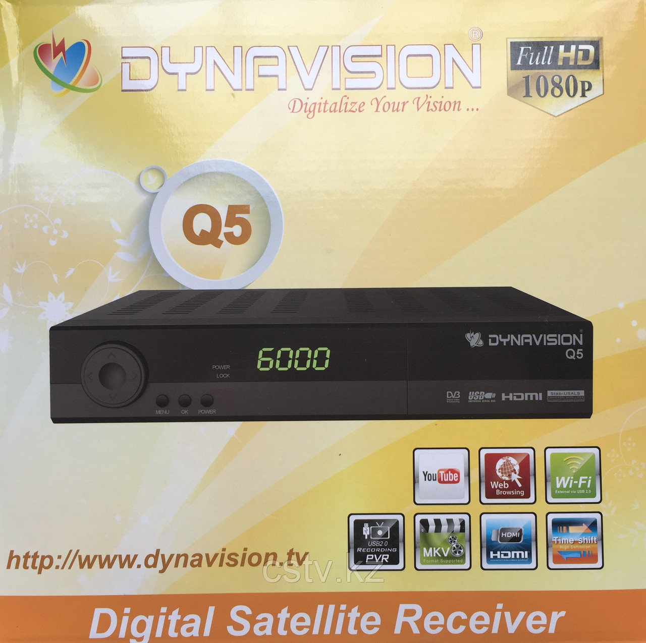 Спутниковый ресивер Dynavision Q5