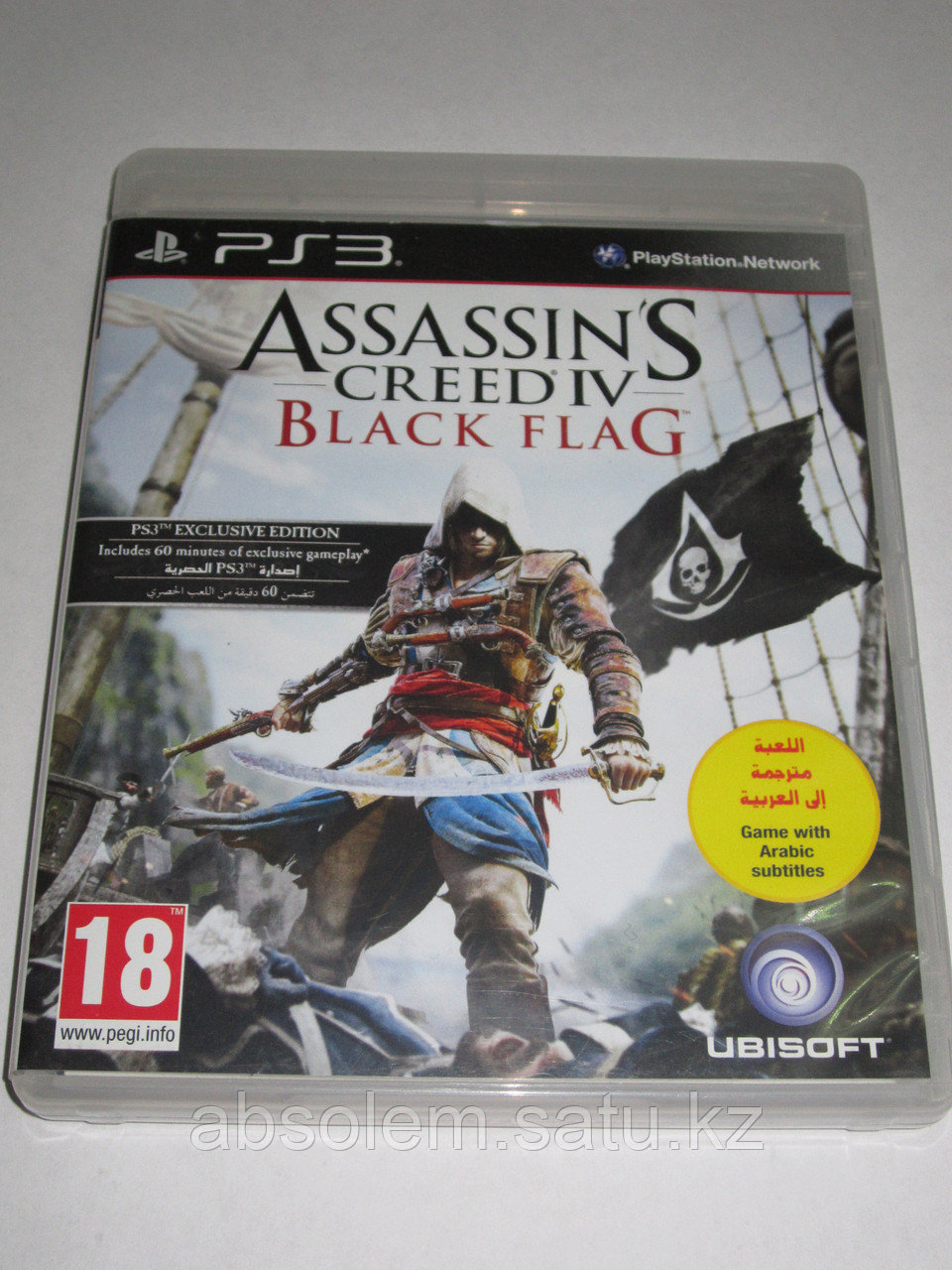 Игра для PS3 Assassin's Creed IV Black Flag (вскрытый)